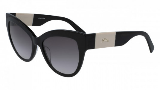 Longchamp LO649S Sunglasses, (001) BLACK