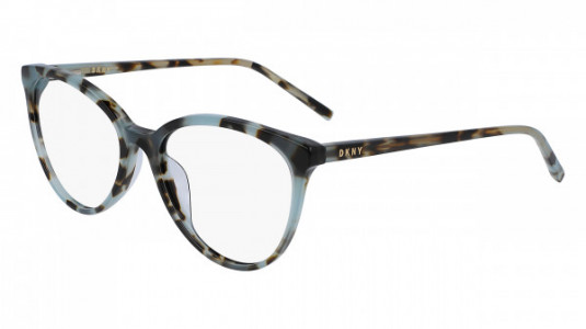DKNY DK5003 Eyeglasses, (320) TEAL TORTOISE