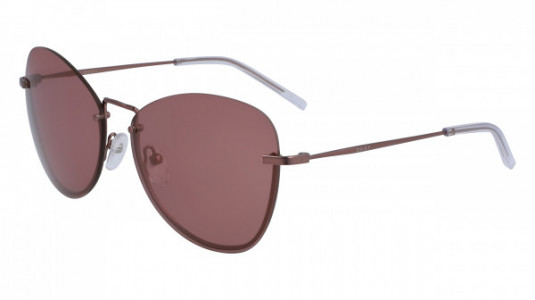 DKNY DK100S Sunglasses, (608) MAUVE