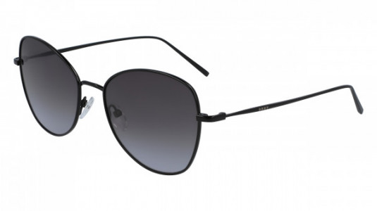 DKNY DK104S Sunglasses, (001) BLACK