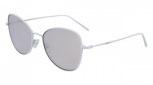 DKNY DK104S Sunglasses, (101) WHITE