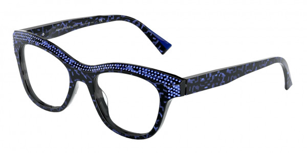 Alain Mikli A03102B LOULETTE Eyeglasses, 005 BLUE MEMPHIS (BLUE)