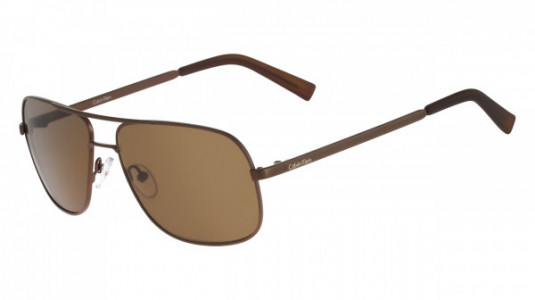 Calvin Klein R160S Sunglasses, (210) BROWN