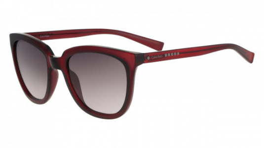 Calvin Klein R711S Sunglasses, (615) CRYSTAL RED