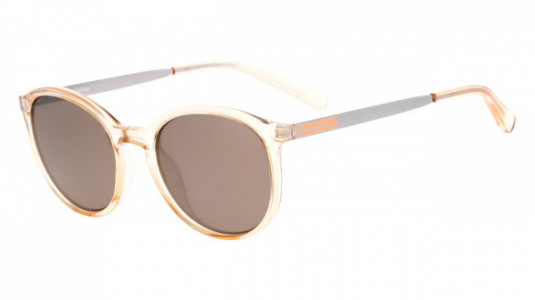 Calvin Klein R725S Sunglasses, (291) CRYSTAL NUDE