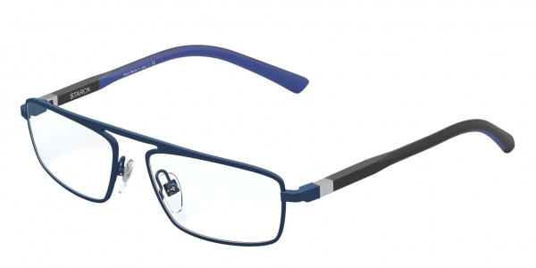 Starck Eyes SH2045 Eyeglasses, 0004 MATTE BLUE (BLUE)
