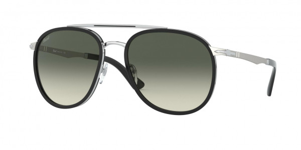 Persol PO2466S Sunglasses, 518/71 SILVER/BLACK