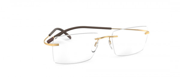 Silhouette TMA - The Icon II FQ Eyeglasses, 7520 Twilight Gold