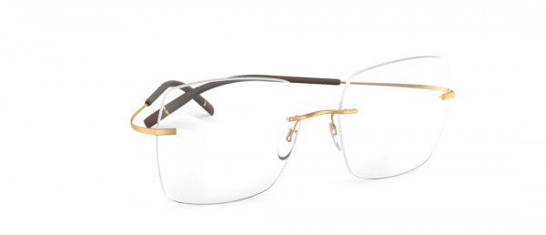 Silhouette TMA - The Icon II IU Eyeglasses, 7520 Twilight Gold