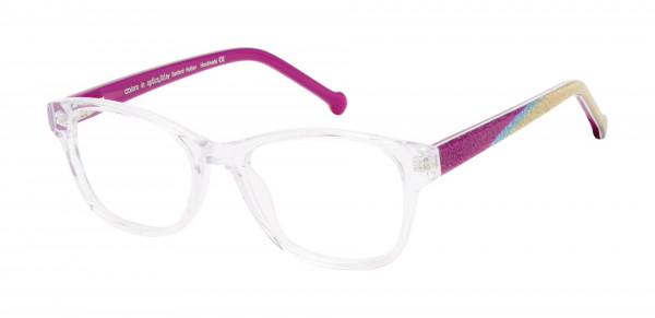 Colors In Optics CJ118 SOPHIA Eyeglasses, PK CRYSTAL PINK