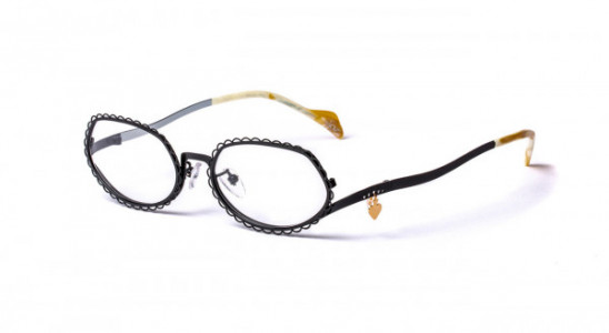Boz by J.F. Rey IKONE-AF Eyeglasses, AF  BLACK / WHITE (0010)
