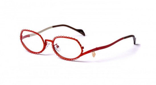 Boz by J.F. Rey IKONE-AF Eyeglasses, AF  RED / CREAM (3015)