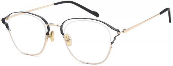 AGO AGO 1023 Eyeglasses, 02-Black/Gold