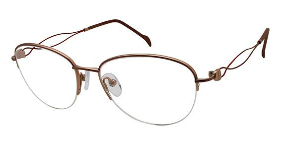 Stepper 50177 SI Eyeglasses, BROWN