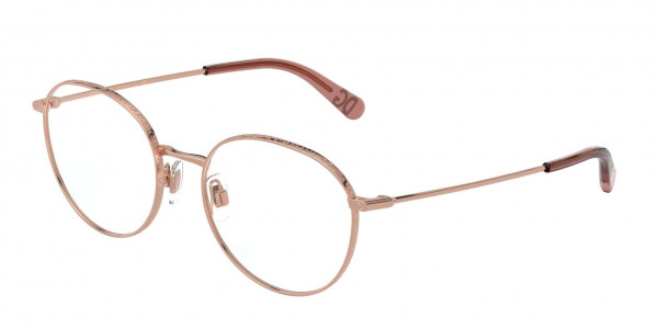 Dolce & Gabbana DG1322 Eyeglasses, 1298 PINK GOLD (PINK)