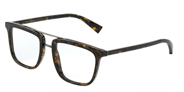 Dolce & Gabbana DG3323F Eyeglasses, 502 HAVANA (HAVANA)