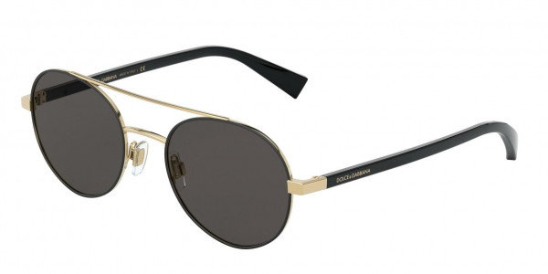 Dolce & Gabbana DG2245 Sunglasses, 131187 MATTEBLACK (BLACK)