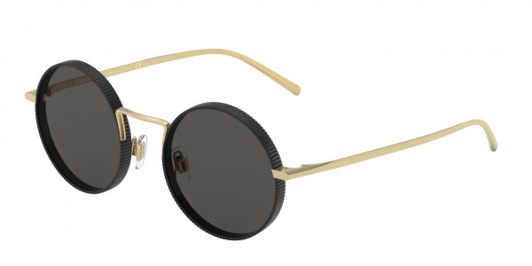 Dolce & Gabbana DG2246 Sunglasses, 131187 MATTE BLACK (BLACK)