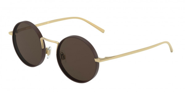 Dolce & Gabbana DG2246 Sunglasses, 132073 MATTE BROWN (BROWN)