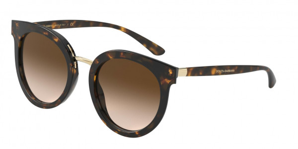 Dolce & Gabbana DG4371F Sunglasses, 502/13 HAVANA (HAVANA)