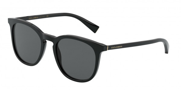 Dolce & Gabbana DG4372F Sunglasses, 501/87 BLACK (BLACK)