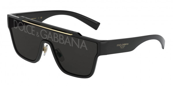 Dolce & Gabbana DG6125 Sunglasses, 501/M BLACK (BLACK)