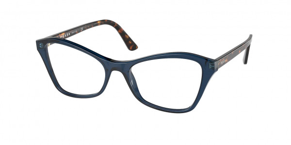 Prada PR 11XV CONCEPTUAL Eyeglasses, 08Q1O1 CONCEPTUAL CRYSTAL BLUE (BLUE)