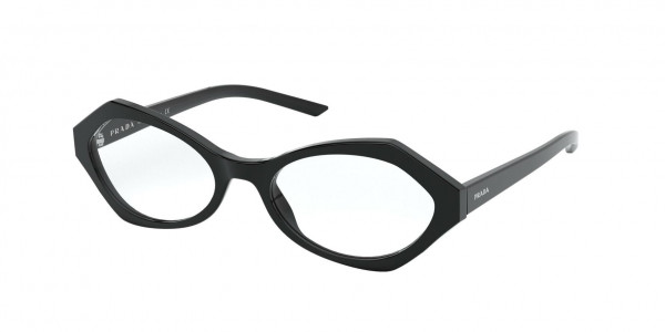 Prada PR 12XV MILLENNIALS Eyeglasses, 1AB1O1 MILLENNIALS BLACK (BLACK)