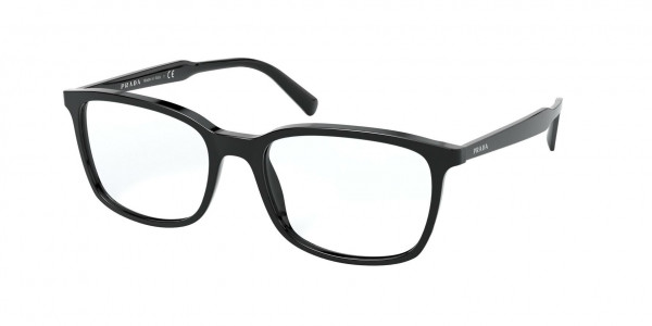 Prada PR 13XVF Eyeglasses, 1AB1O1 BLACK