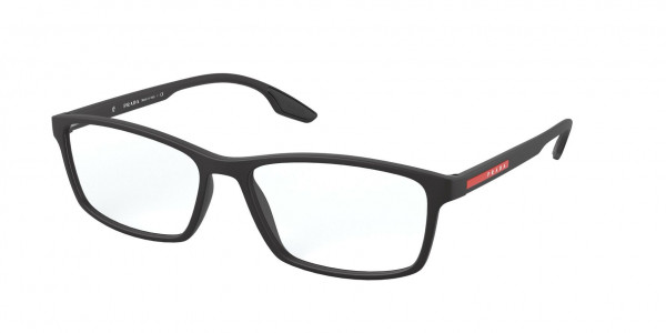 Prada Linea Rossa PS 04MV LIFESTYLE Eyeglasses, 1BO1O1 LIFESTYLE MATTE BLACK (BLACK)