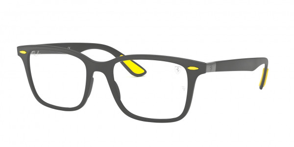 Ray-Ban Optical RX7144M FERRARI Eyeglasses, F608 FERRARI MATTE GREY (GREY)