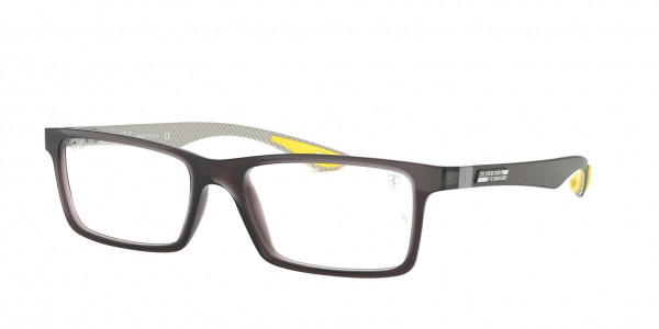 Ray-Ban Optical RX8901M FERRARI Eyeglasses, F636 TRANSPARENT GREY (GREY)