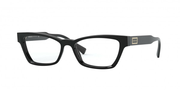 Versace VE3275 Eyeglasses, GB1 BLACK