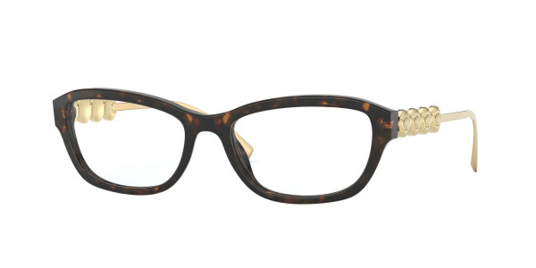 Versace VE3279A Eyeglasses, 108 HAVANA (HAVANA)