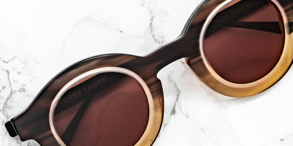 Thierry Lasry HYPNOTY Sunglasses, Gradient Brown