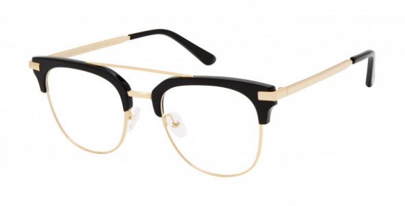 Rocawear RO502 Eyeglasses, OXGLD BLACK/SHINY YELLOW GOLD