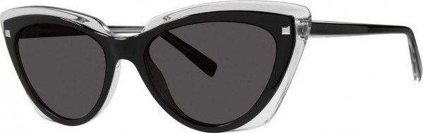 Vera Wang Kate Ashleigh Sunglasses, Black Crystal