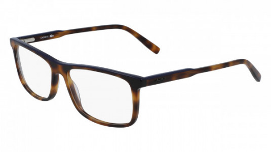 Lacoste L2860 Eyeglasses, (214) HAVANA/DARK BLUE