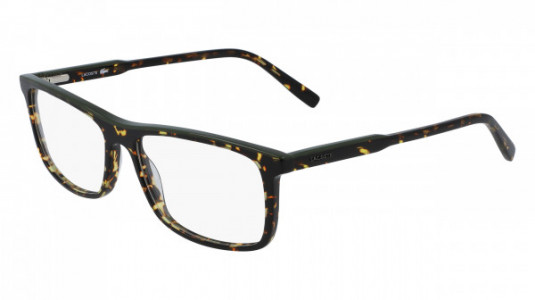 Lacoste L2860 Eyeglasses, (215) HAVANA/MILITARY GREEN