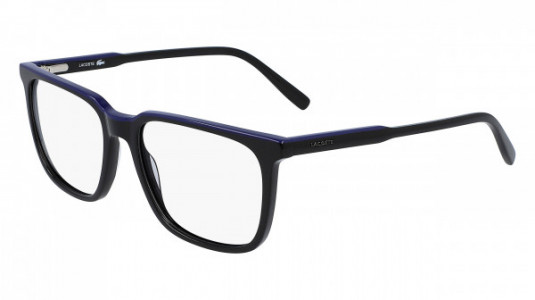 Lacoste L2861 Eyeglasses, (002) BLACK/BLUE