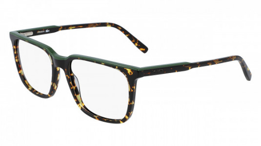 Lacoste L2861 Eyeglasses, (220) HAVANA/GREEN