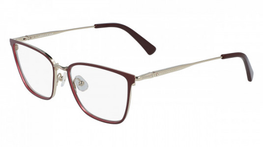 Longchamp LO2125 Eyeglasses, (604) BURGUNDY