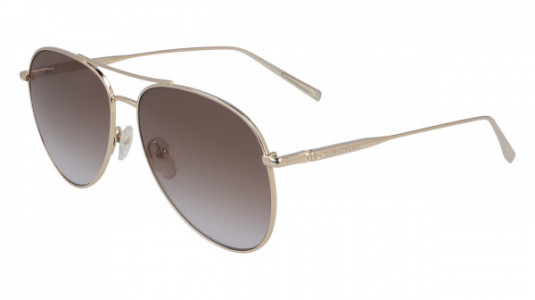 Longchamp LO139S Sunglasses, (718) GOLD/BROWN