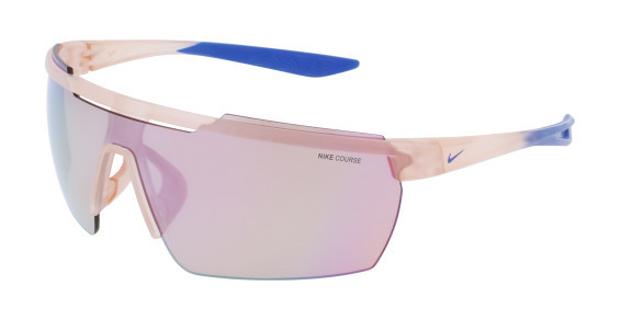Nike NIKE WINDSHIELD ELITE E CW4660 Sunglasses, (664) MT WASHED CORAL/CRSE TINT/BLU