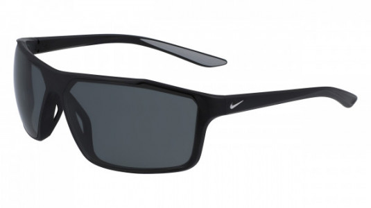 Nike NIKE WINDSTORM P CW4671 Sunglasses, (010) MATTE BLACK/SILVER/POLAR GREY