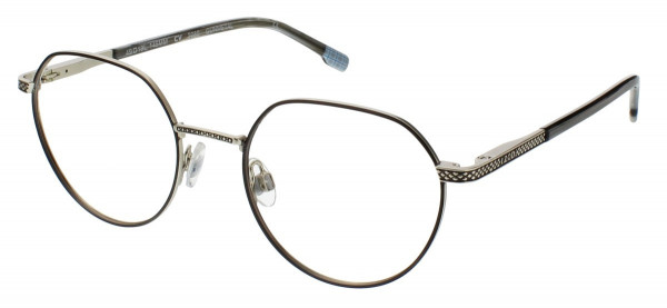 IZOD 2080 Eyeglasses, Gunmetal