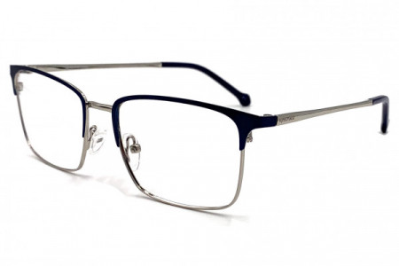 Eyecroxx EC595MD Eyeglasses, C3 Blue Silver