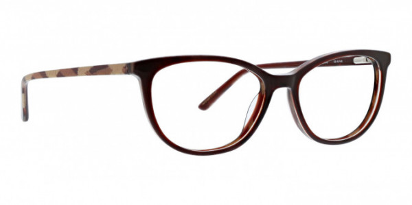 XOXO Biscayne Eyeglasses, Chestnut