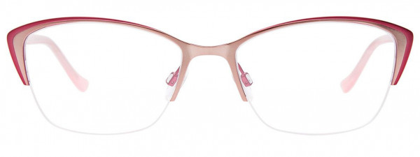 EasyClip EC533 Eyeglasses, 030 - Matt Pink & Light Gold