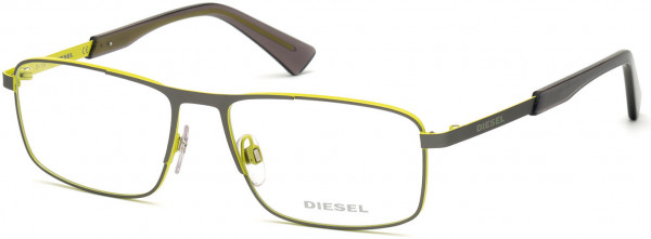 Diesel DL5351 Eyeglasses, 009 - Matte Gunmetal